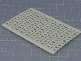 1sna233000r0100 Abb Lot Of 27 Rc610 Marker Tag T190211