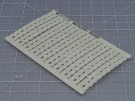 1sna233041r2500 Abb Lot Of 45 Marker Tag T190200