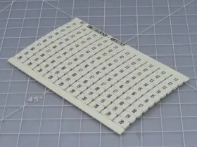1sna233042r2600 Abb Lot Of 45 Marker Tag T190199
