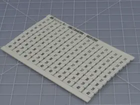 1sna233044r2000 Abb Lot Of 45 Marker Tag T190202