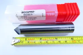 09550575 Accupro New 3/4 Inch Sgs Carbide Bur 100 Degree Chamfer End Mill Chamfering Tool