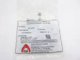 Ms51831-202 Acme 50 Pack Keylocking Threaded Inserts 1/4-28j X 7/16-14 217-076502