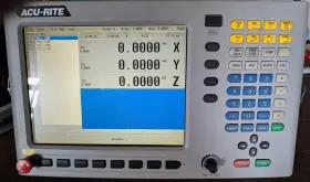 Mp-g2 Acu-rite 60 Day Millpwr Cnc 3x Mp G2 Front Panel With Lcd Keyboard And Kbint