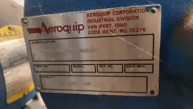 S1104-2-2 Aeroquip Hydraulic Hose Cut-off Machine