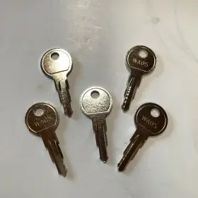 0715271320 Aftermarket 5. Pk Key For Terex Wa05 Equipment Ignition Start Starter