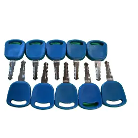 Aftermarket 14601 10 Pk Keys For Case Ih Ford New Holland Tractor Models 5640 6640 7740 7840