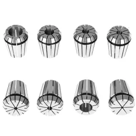 369550 Aftermarket 8pcs Er32 Spring Collet 1/8 Inch - 3/4 For Cnc Milling Lathe Tool Engraving Machine