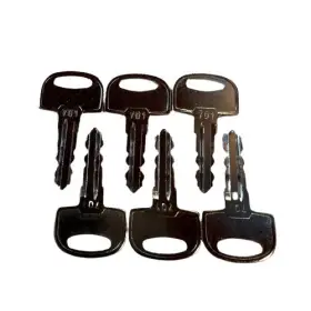 Aftermarket 45501 10pc Key 701 For Ditch Witch Equipment Ignition Start 105-1790