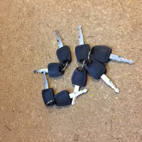 7006802 Aftermarket 5 For Bobcat Mini Excavator Ignition Keys E55w E57w E60 E62 E63 E80 Dx55