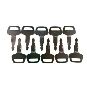 Aftermarket 719-10306001 10 Pcs Keys Kv02 Ignition Fits Various Kato Excavator Grader Dozer