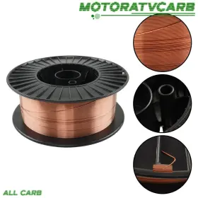 Mot2664734 All-carb Er70s-6 .030 Inch 0.8 Mm Roll Mild Steel Mig Welding Wire 33 Lbs