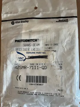 42smr-7111-qd Allen Bradley Photoelectric Trans Beam Receiver Nib Make Offer
