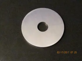 12116 Amw Flywheel 10 Inch X 2 Thick 1/2 Keyed Hole Aluminum Special