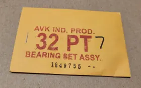 32pt7 Aro Avk 5/16-18 / M8 X 1.25 Bearing Set Tool - New Unused