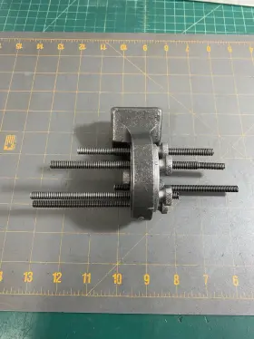 9-691a Atlas Craftsman Inch Rare 10 And 12 Metal Lathe Multi Position Carriage Stop Usa
