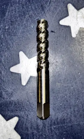 8-24tap Besly 3/8-24tap 3/8-24 Plug Tap Nf Gh8 Hss 3f Spec 3/8 Inch -24 Spiral Turbo Cut Usa One