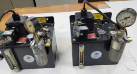 906-1 Bijur 27029 Automatic Lubricating Unit P/n From Fadal 4020 Vmc Model