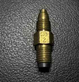 Cjb-2 Bijur Lubricating Co. B6817 Metering Control Unit 5/32 Or 4mm Tube 5/16-24 Thd Qty 1 New