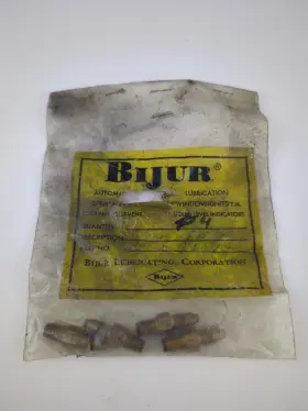 B-6819 Bijur Lubricating Co. B6819 Qty 4 Metering Control Unit Cjb-4 5/32 Or 4mm Tube 5/16-24 Thd