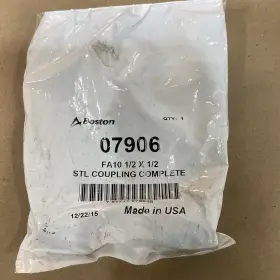 Fa10 Boston Gear 1/2 X Stl Coupling