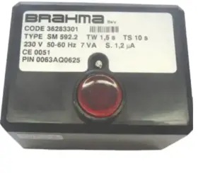 Sm592.2 Brahma New Control Box Combustion Program For Controller
