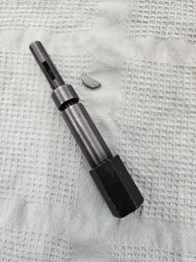 017-0038 Bridgeport 12190850 Adjustable Worm Shaft P/n New