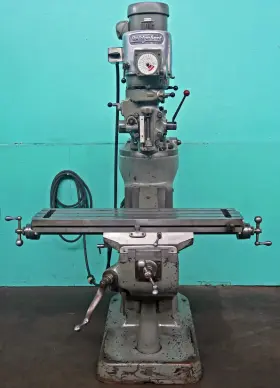 127005 Bridgeport 9 Inch X 42 Variable Speed Vertical Milling Machine Series I