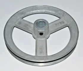 1-groove Browning Az60f 6 Inch O.d. Grip-belt Cast Iron V-belt Pulley Az60 F New
