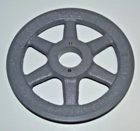 1-groove Browning Bk85h 8.25 Inch O.d. Grip-belt Cast Iron V-belt Pulley New