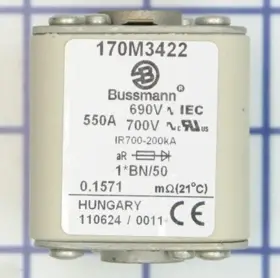 170m3422 Bussmann New Fuse 550-amp