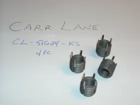 Cl-51624-ks Carr Lane 4pc Keensert -heavy Duty New Old Stock