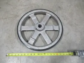 Xa0381 Ccs 1000 15 Inch Double Groove Pully 1-1/4 Bore