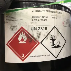 102151 Cedarome Lemon Terpenes 55 Gallon