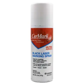 5465120 Cermark Ultra Laser Marking Aerosol For Metal High Resolution Permanent Marks