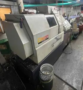 L32vii Citizen 4m7 Swiss Cnc Lathe 1998 - Iemca Mag Loader Hp Cool Ran Oil