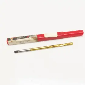 12zc-2760 Cleveland .1851 X .1853 Lhs/rhc 4 Flute Spiral Reamer Tin Coated