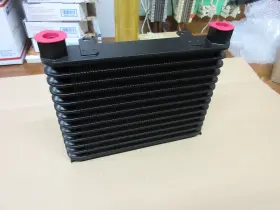 10kgf-oil Cml Ahl608-3 Air-cooled Cooler Single Radiator 10l Port 3/8 Inch