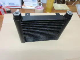 10kgf-oil Cml Ahl608-4 Air-cooled Cooler Single Radiator 10l Port 1/2 Inch