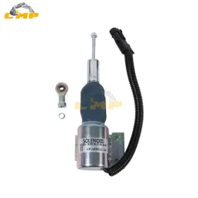 Cmp 3932530 Fuel Shutoff Solenoid 3939701 24v For Cummins Sa-4756-24 Sa-4891-24