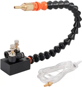 Cnzg Pneu 711181851137 1/4 Inch Cnc Coolant Nozzle Mister For Milling Machine Mist System Metal