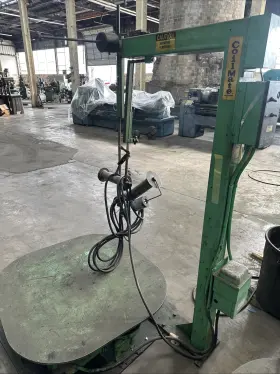 Cms042 Coilmate Pallet Decoiler Model Serial # 1537 Capacity 3500 Pounds