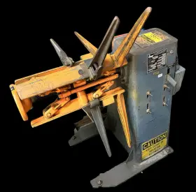1200-18m Cooper Weymouth Motorized Industrial Coil Reel / Uncoiler 18 Inch X 1200 Lb