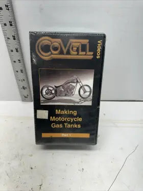 1000-22 Covell Ron Making Motorcycle Tanks Part First Second Vhs Video #y5