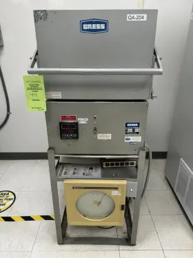 C-1232-920 Cress Model Furnace 2200 Degrees F / 12 Inch X 29 8 Chamber