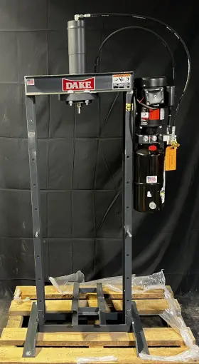 909205 Dake 10 Ton H-frame Electric Hydraulic Press New No Box Please Read