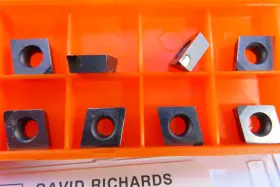 09t308t David Richards Dr-80 Lot 10 Pcs Diamond Cbn Cpmw Carbide Inserts Lathe Turning Tool
