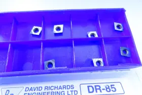 Cpmw060208t David Richards Dr-85 Lot 7 Pcs Diamond Cbn Carbide Inserts Lathe Turning Tool