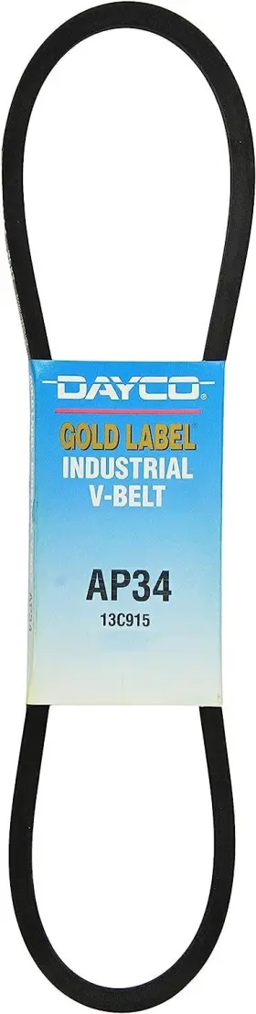 Ap34 Dayco Super Blue Ribbon V-belt Black