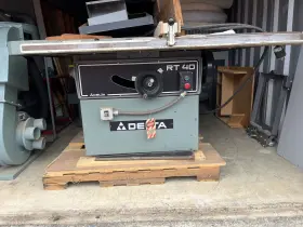 Rt-40 Delta Heavy Duty Table Saw 16 Inch Tilting Arbor