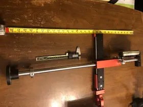 D53-5 Desoutter Custom Linear Positioning Arm For Threaded Insert Assembly